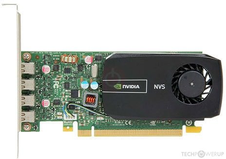 NVIDIA QUADRO 510 2 GB DDR3 128 bit