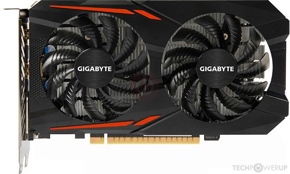GIGABYTE G-FORCE GTX 1050 4 GB GDDR5 128 bit