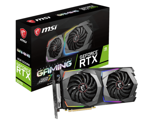 1 MSI GAMING G-FORCE RTX 2070 8 GB GDDR6 256-bit
