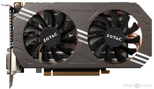 1 ZOTAC GTX 970 4 GB GDDR5 256 bit