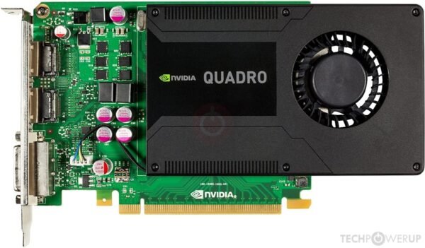 1 NVIDIA QUADRO K2000 2 GB GDDR5 128 BIT