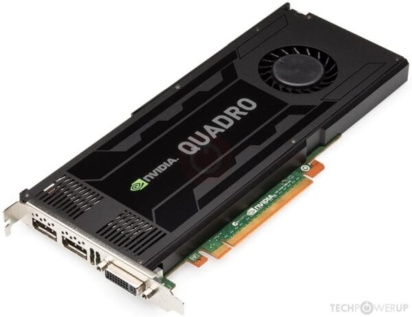 4 NVIDIA QUADRO K4000 3GB GDDR5 192 bit